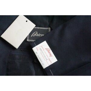 Brioni NM Colosseo Navy Blue 100% Wool 2 Pc Suit Jacket Pants 50R BIG BRAND NEW